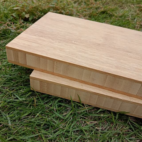3/4 بوصة × 4 × 8 بوصة من صفائح الخشب الرقائقي المصنوعة من الخيزران المنسوج بلون طبيعي