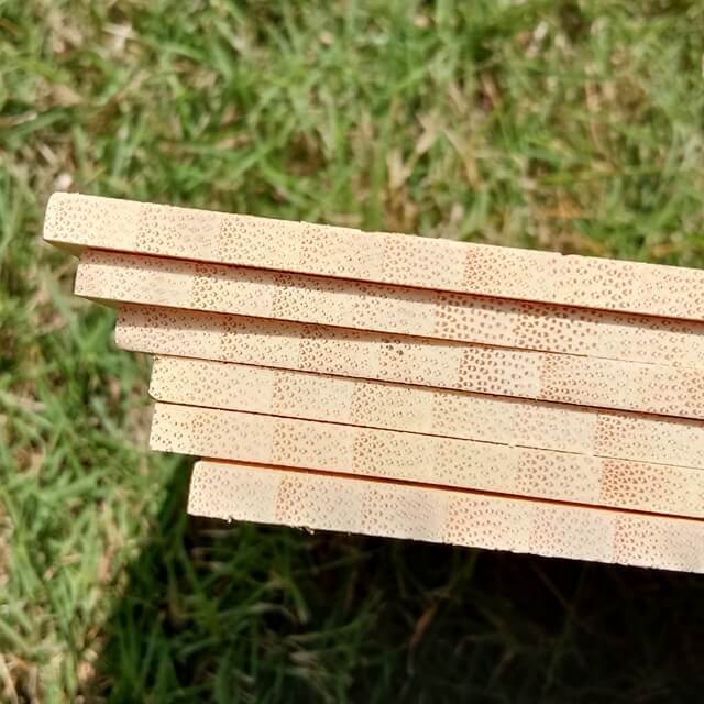3mm, 5mmmm Caramelized Vertical Grain Single Ply Bamboo Furniture Boards