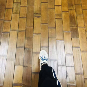 Flattened Green Forest Bamboo Flooring