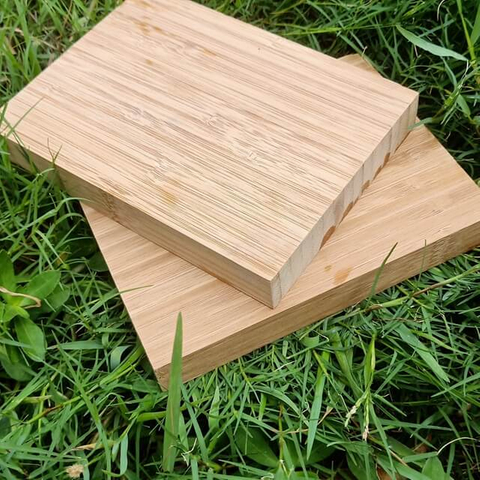 3/4"x4'x8' single ply caramel vertical bamboo plywood