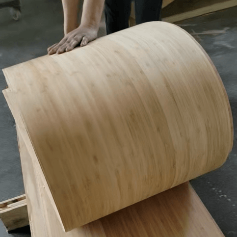 2500x1250x3mm Cross Ply Bamboo Veneer Panels