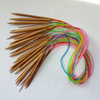 Bamboo Circular Knitting Needles 18 Sizes One Set