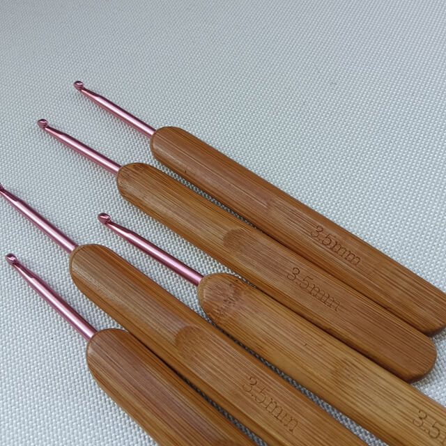 3.5mm Bamboo Crochet Hook