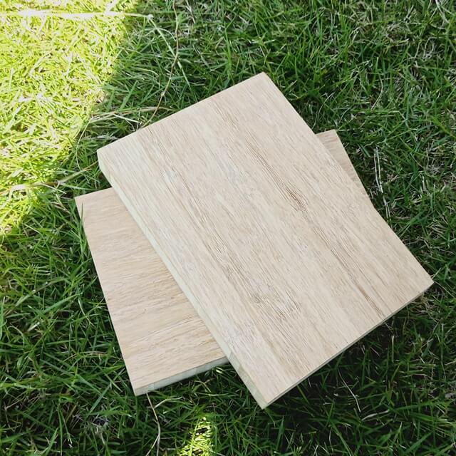 19mm 3 ply Natural Color Strand Woven Bamboo Boards