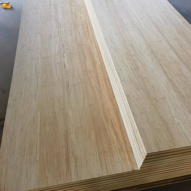 Solid Strand Woven Bamboo Plywood Natural Color