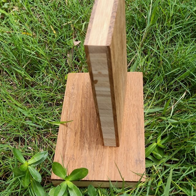 30mm 3 Ply Caramel Hybrid Strand Woven Bamboo Panel