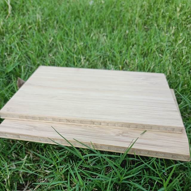 6.35mm 3 ply caramel vertical bamboo panel