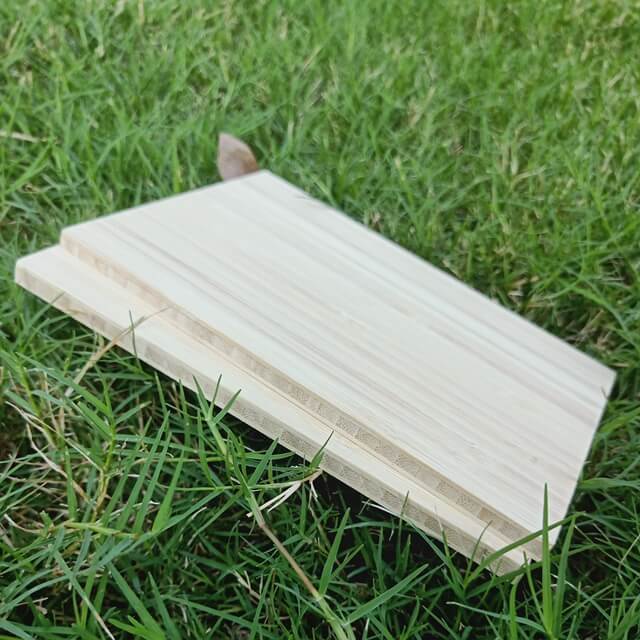 1/4"x4\'x8\' natural vertical bamboo plywood