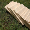 Natural Vertical Side Pressed Bamboo Furniture Boards