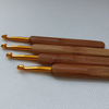 Ergonomic Crochet Hooks Bamboo Grip