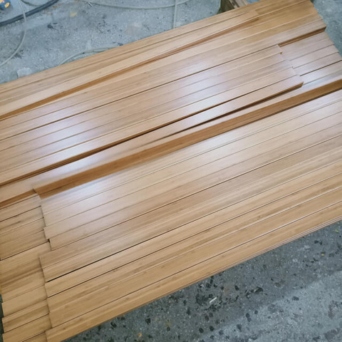 Carbonized Bamboo Beams – Structural Grade (Caramel/Amber/Coffee Color)