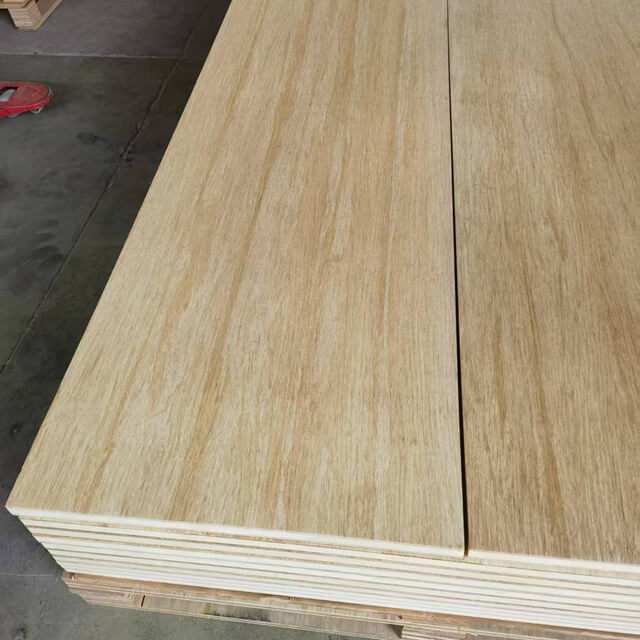 Solid Strand Woven Bamboo Plywood Natural Color