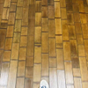 Flattened Green Forest Bamboo Flooring