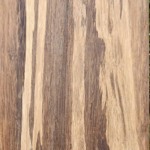 pannello di bambù intrecciato con venature della tigre