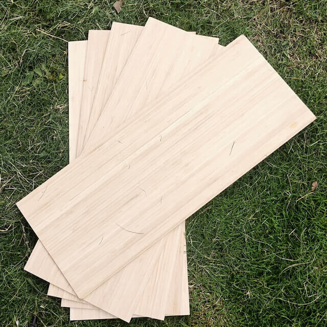 Bamboo Skateboard Veneer Sheets