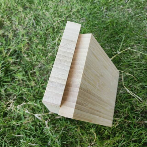 19mm Single Ply Natural Vertical Bamboo Panel