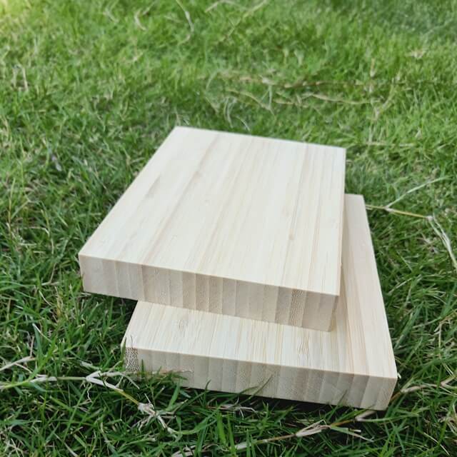 Single Ply 19mm Vertical Grain Bamboo Furniture Boards