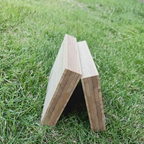 30mm Caramel Vertical Bamboo Tabletop