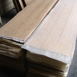0.6mm Caramel Vertical Bamboo Veneer Sheets