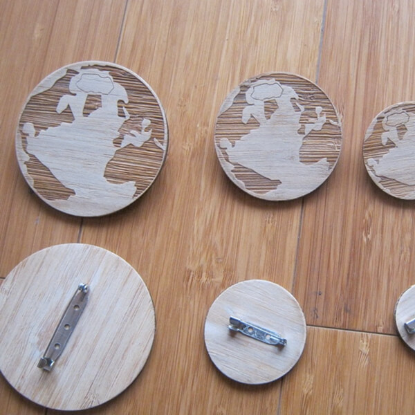laser etched bamboo items