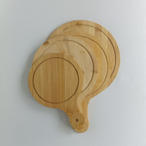 Bamboo Pizza Board Set of 4