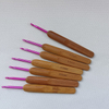 4mm Bamboo Crochet Hook with Locker