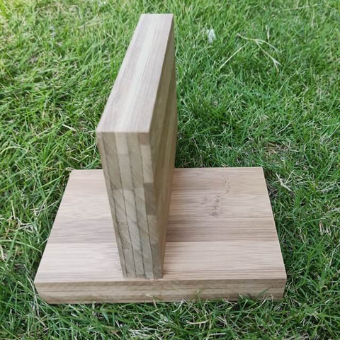 30mm Caramel Horizontal Bamboo Tabletop