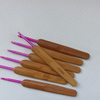 4mm Bamboo Crochet Hook with Locker