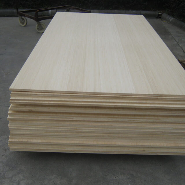 Natural Vertical Bamboo Panels
