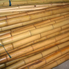 Treated Bamboo Poles Dried Yellow Natural Color
