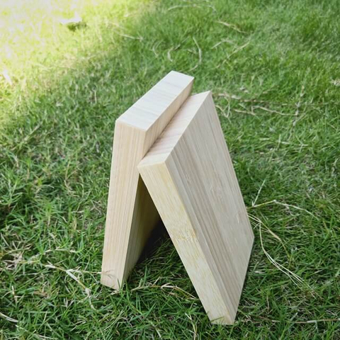 19mm Single Ply Natural Vertical Bamboo Panel