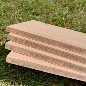 6.35mm Caramelized Vertical Grain 3 ply Bamboo Furniture Boards
