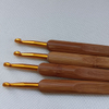 Ergonomic Crochet Hooks Bamboo Grip