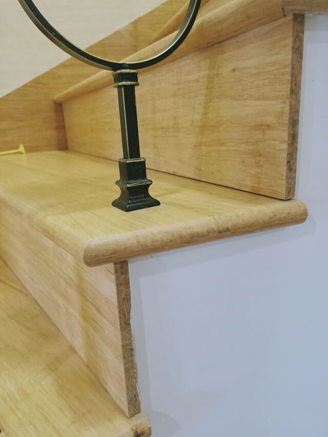 strand woven bamboo treads