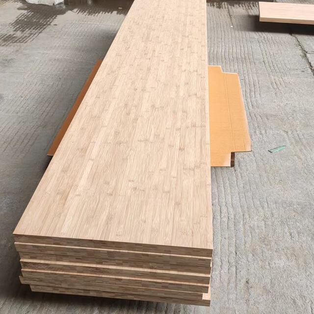Caramel Horizontal 40mm Bamboo Worktop
