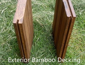 rivestimento esterno in bambù