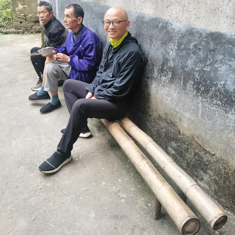 moso bamboo poles used as a bench.jpg