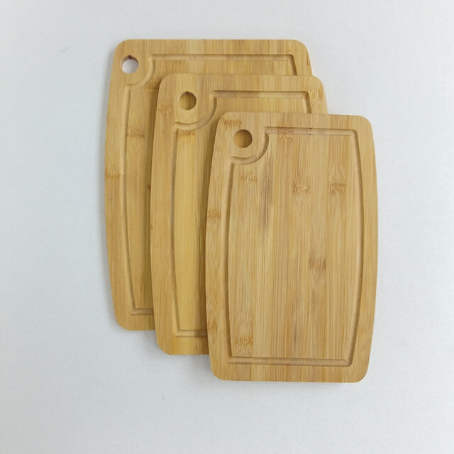 3-Piece Bamboo Cutting Board Set