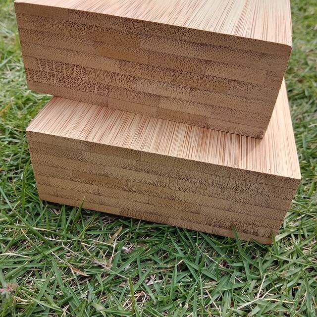 40mm Multiply Bamboo Panel Caramelized Horizontal