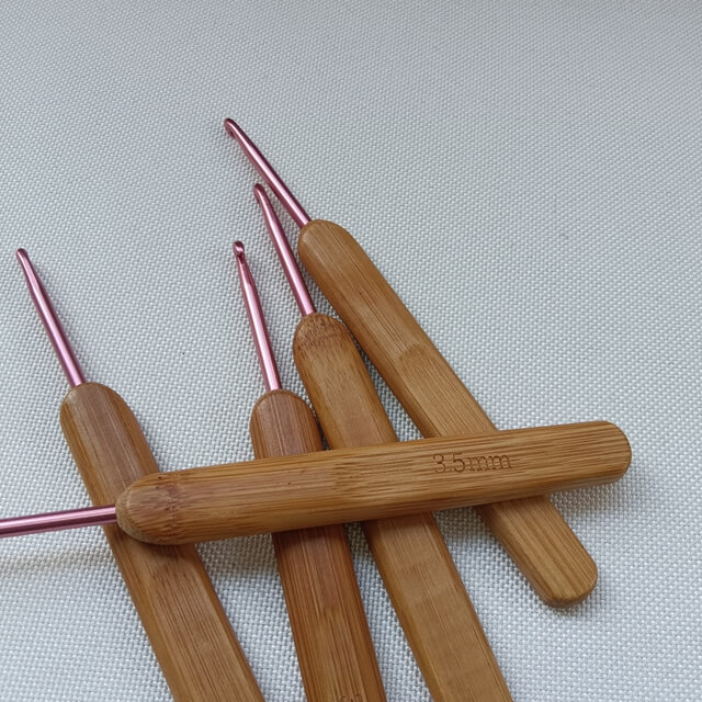 3.5mm Bamboo Crochet Hook